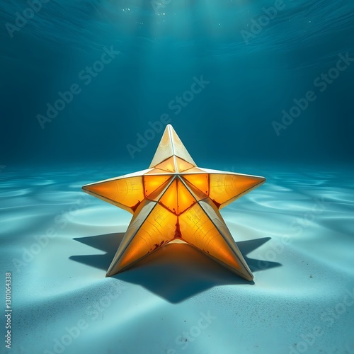 Melting Star in the Ocean Depths photo