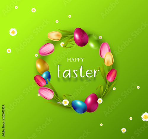 Wallpaper Mural Easter Background Illustration Torontodigital.ca