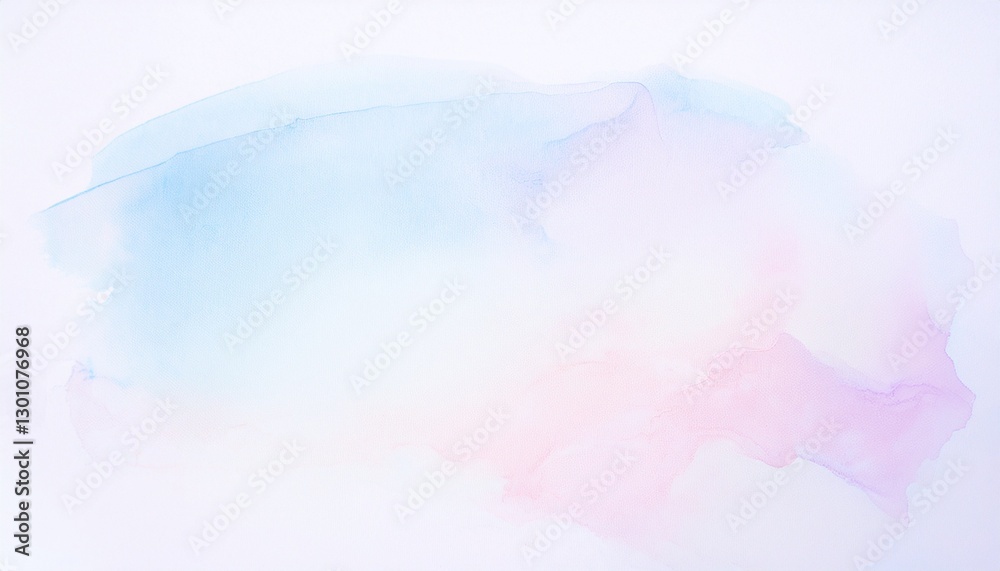 흰 배경에 파스텔 톤의 부드러운 물감이 번져있다 흰 배경에 파스텔 톤의 부드러운 물감이 번져있다