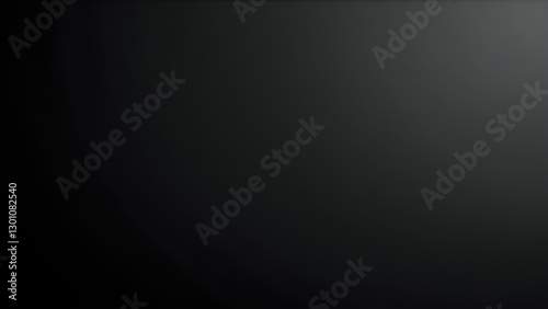 Elegant Dark Gray Gradient Background - Modern Minimal Abstract Backdrop for Luxury Branding, Website Headers and Digital Design Projects