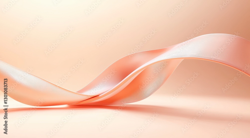 Flowing Satin Ribbon Art Flowing Satin Ribbon Art