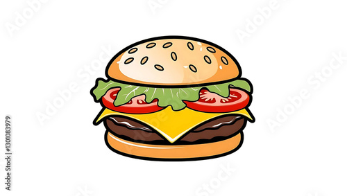 burger with a burger
