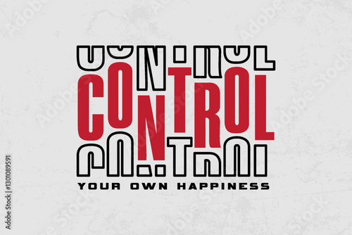 Modern streetwear  typography quotes graphic design t-shirt print design template