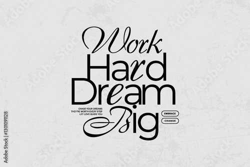 Modern streetwear  typography quotes graphic design t-shirt print design template