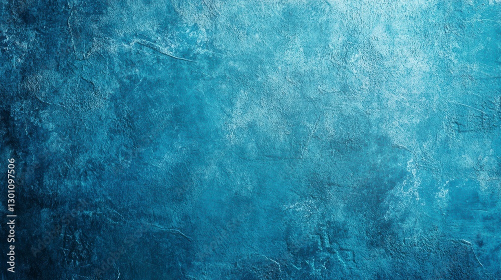 Obraz premium Abstract blue textured surface background