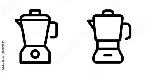 Blender Outline Coloring Page Line Art Drawing