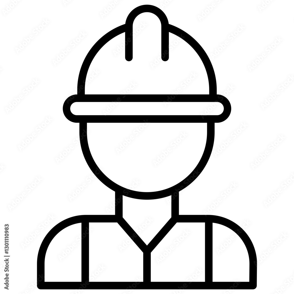Engineer Outline Icon Engineer Outline Icon