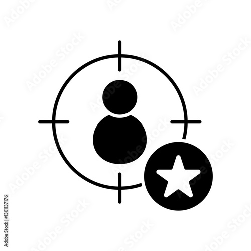 Icon a talent, isolated against a clean background.