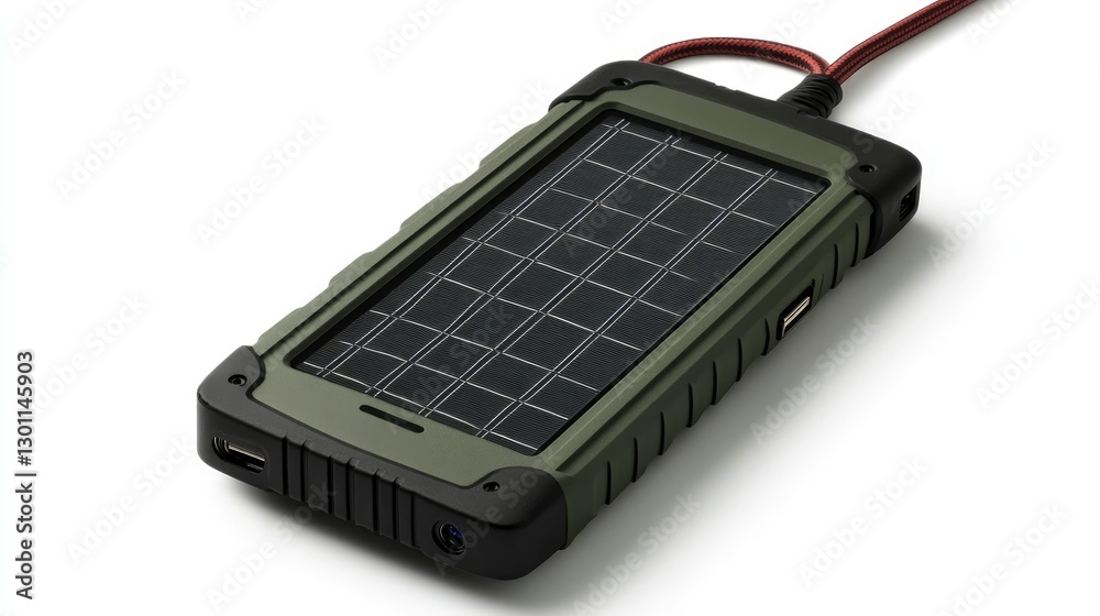 Durable Solar Power Bank for Outdoor Adventures and Travel Needs Durable Solar Power Bank for Outdoor Adventures and Travel Needs