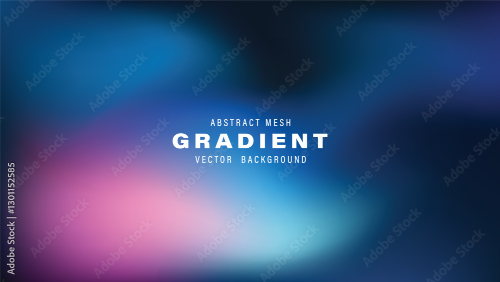 Abstract Mesh Gradient Vector Background Blue, Pink, Purple Hues
Abstract Mesh Gradient Vector Background Blue, Pink, Purple Hues