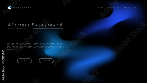 Mesh gradient abstract background for your landing page design. Minimal background for website designs
