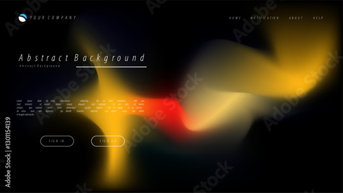 Mesh gradient abstract background for your landing page design. Minimal background for website designs