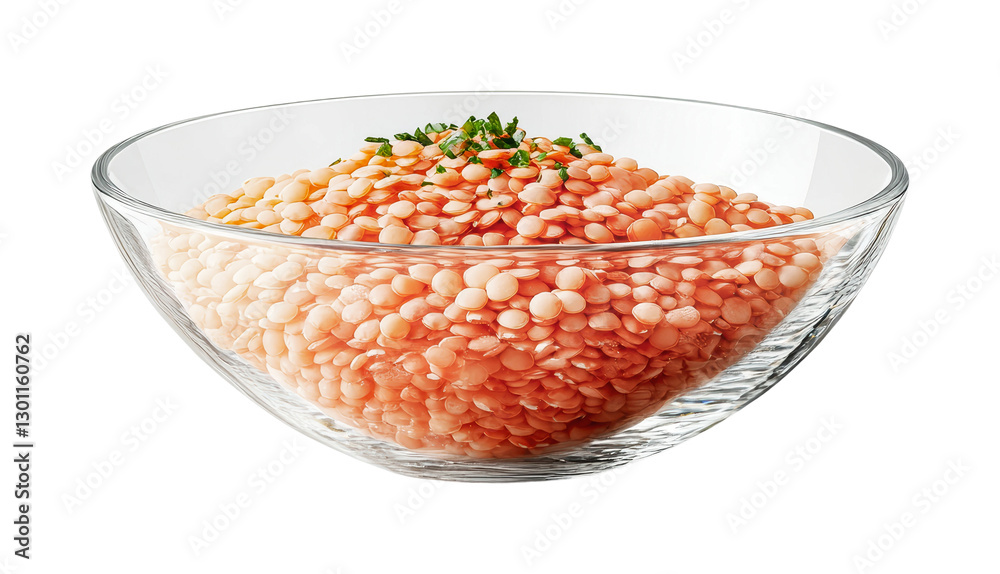 Freshly washed lentils ready to be cooked for a healthy meal at home with vibrant colors and textures, cut out Freshly washed lentils ready to be cooked for a healthy meal at home with vibrant colors and textures, cut out