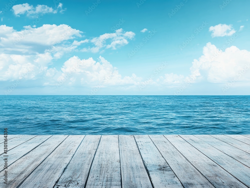 Serene ocean view coastal shore realistic photo tranquil environment wide angle nature bliss Serene ocean view coastal shore realistic photo tranquil environment wide angle nature bliss