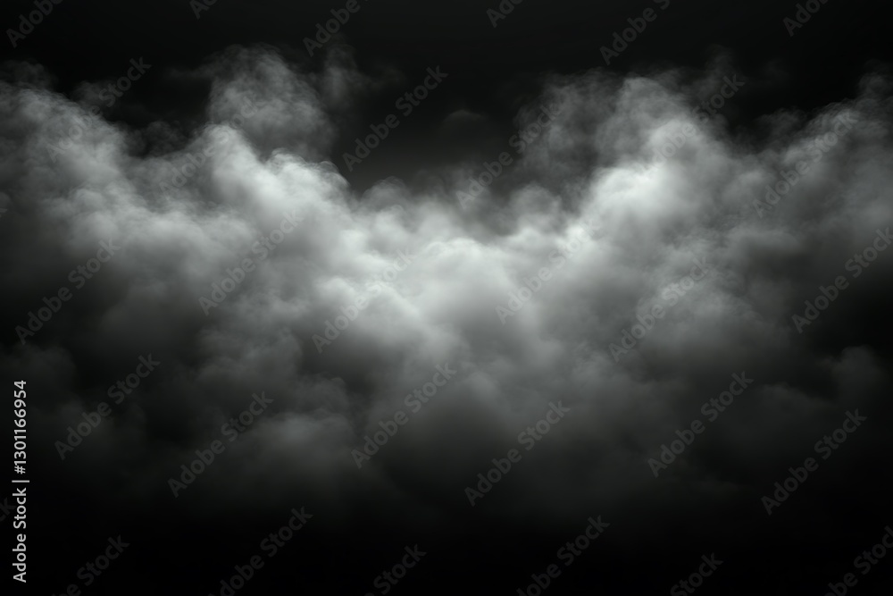 Dark atmospheric dramatic clouds filling the majority of the image space Dark atmospheric dramatic clouds filling the majority of the image space