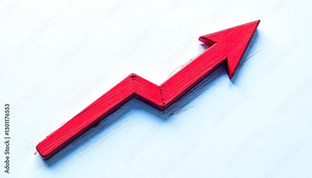 Red Arrow Growth Concept – Business Success and Market Trends Red Arrow Growth Concept – Business Success and Market Trends
