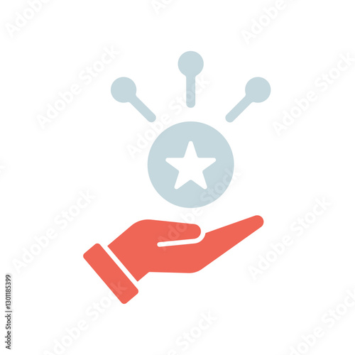 Icon a dexterity, isolated against a clean background.