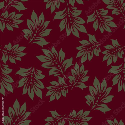 Elegance pink floral stems seamless pattern on a grey background. Vector hand drawn. Artistic, abstract flowers and tiny leaves, buds bells printing. Template for designs, fabric, fashion, textile
