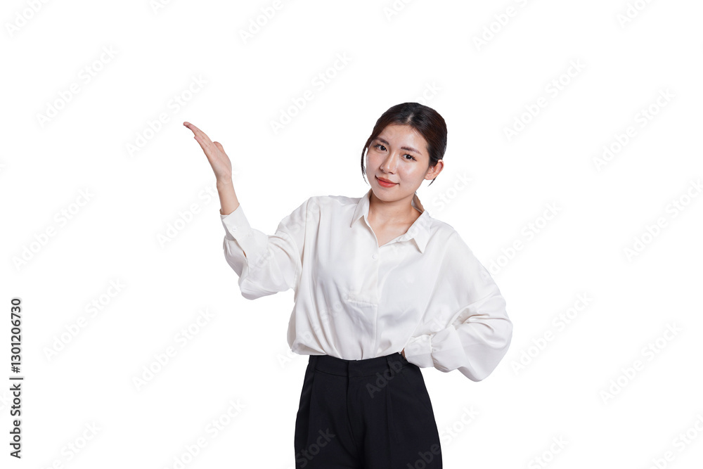 portrait of beautiful asian girl posing on blue background portrait of beautiful asian girl posing on blue background