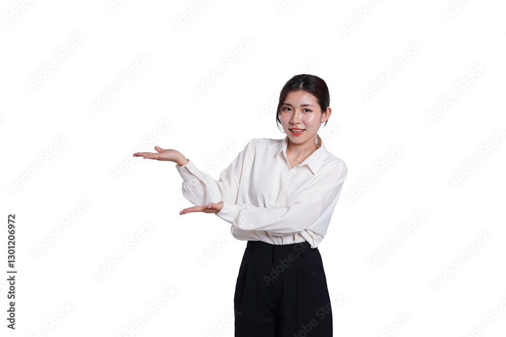 portrait of beautiful asian girl posing on blue background portrait of beautiful asian girl posing on blue background