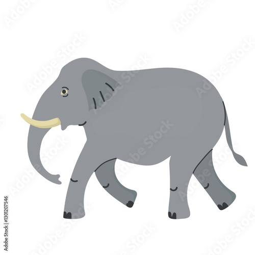 Indian elephant icon clipart avatar logotype isolated illustration