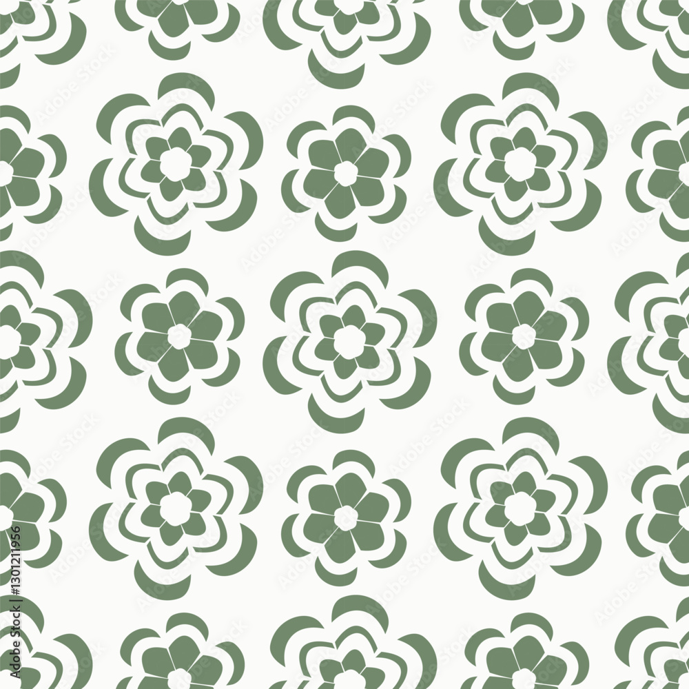 Floral seamless pattern with flowers on light blue background. Vector illustration Floral seamless pattern with flowers on light blue background. Vector illustration