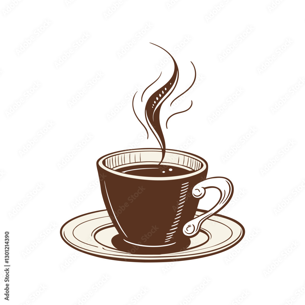 Obraz premium Cozy Mornings Start with Coffee