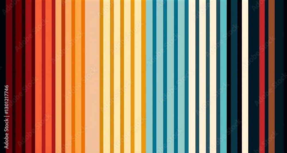 Obraz premium Abstract background with colorful stripes vertical. Geometric abstract background design colorful vertical stripes 
