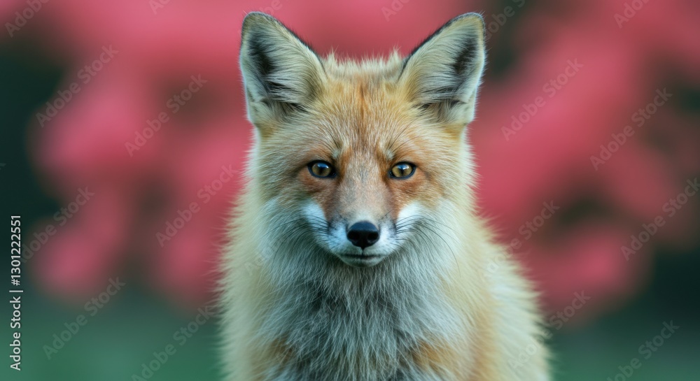 Obraz premium Red Fox Posing for the Camera