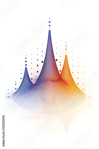 Visual Depiction of Standard Deviation Calculation and its Statistical Significance in Data Analysis
