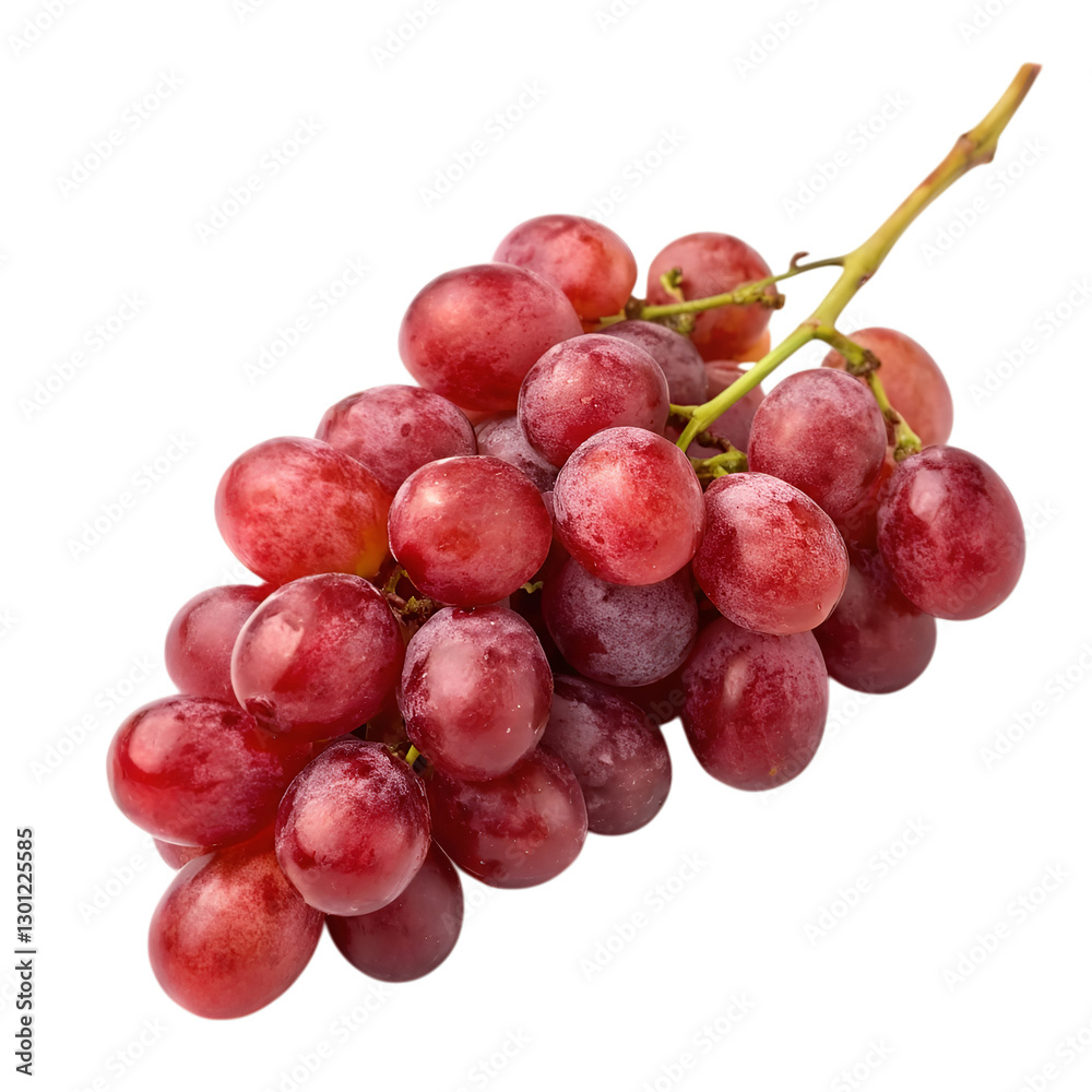 Fresh Red Grapes Bunch Isolated on White Background High Resolution Image Stock Photo Fresh Red Grapes Bunch Isolated on White Background High Resolution Image Stock Photo