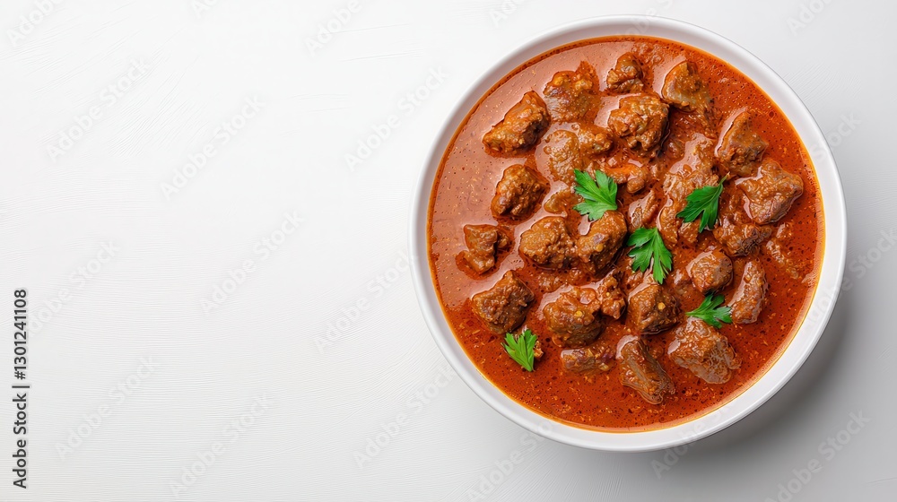 A bowl of flavorful beef stew is garnished with fresh herbs, showcasing tender meat in a rich, savory sauce. A bowl of flavorful beef stew is garnished with fresh herbs, showcasing tender meat in a rich, savory sauce.