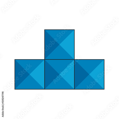 Tetris Game cube icon