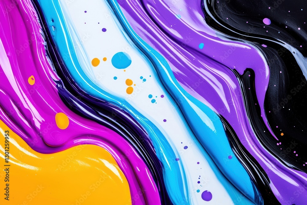 Bold and energetic paint splash effect with a mix of bright and dark tones, creating a mesmerizing abstract pattern Bold and energetic paint splash effect with a mix of bright and dark tones, creating a mesmerizing abstract pattern
