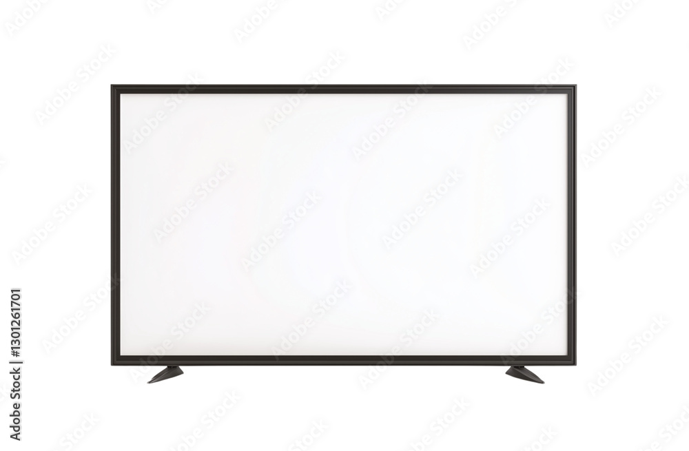 Modern Widescreen TV with Blank Screen Isolated on Transparent Background
Modern Widescreen TV with Blank Screen Isolated on Transparent Background
