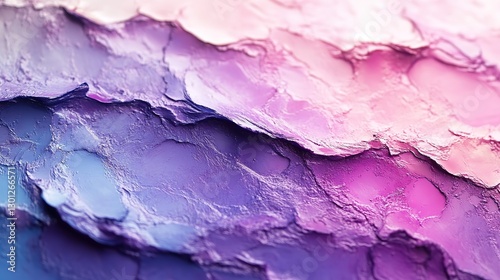 Wallpaper Mural An abstract, trendy holographic background in pale violet and mint colors displays a real texture with scratches and irregularities. Torontodigital.ca