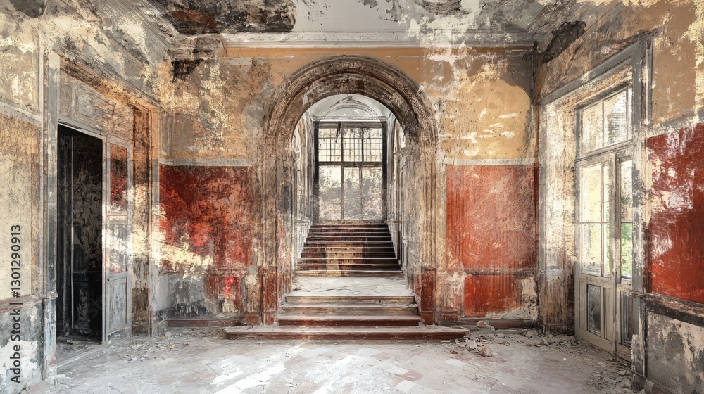Professional Major Renovation of Old Building Illustration for Adobe Stock Photos Professional Major Renovation of Old Building Illustration for Adobe Stock Photos
