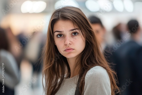 Wallpaper Mural A person standing among many others, possibly at an event or celebration Torontodigital.ca