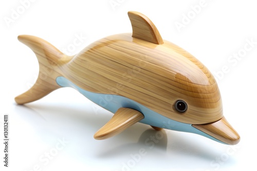  Bamboo wind-up toys Dizzy Dolphin 