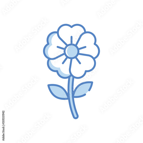 Flower  Vector icon