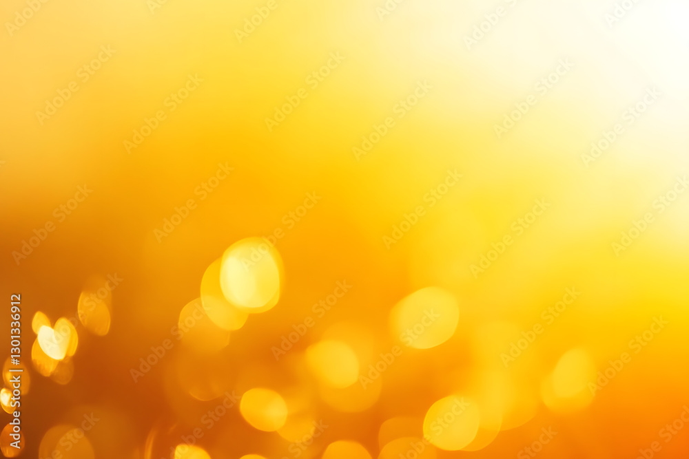 Obraz premium Luxury of light yellow and gold blurred gradient background has a little abstract light. sunlight shadow blurred