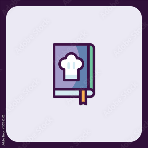 Culinary Cookbook Icon: Delicious Recipes and Cooking Guide