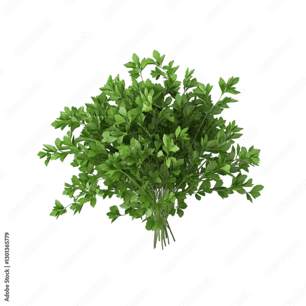 Lush Green Parsley Bouquet Vibrant Freshness Nature's Bounty Lush Green Parsley Bouquet Vibrant Freshness Nature's Bounty