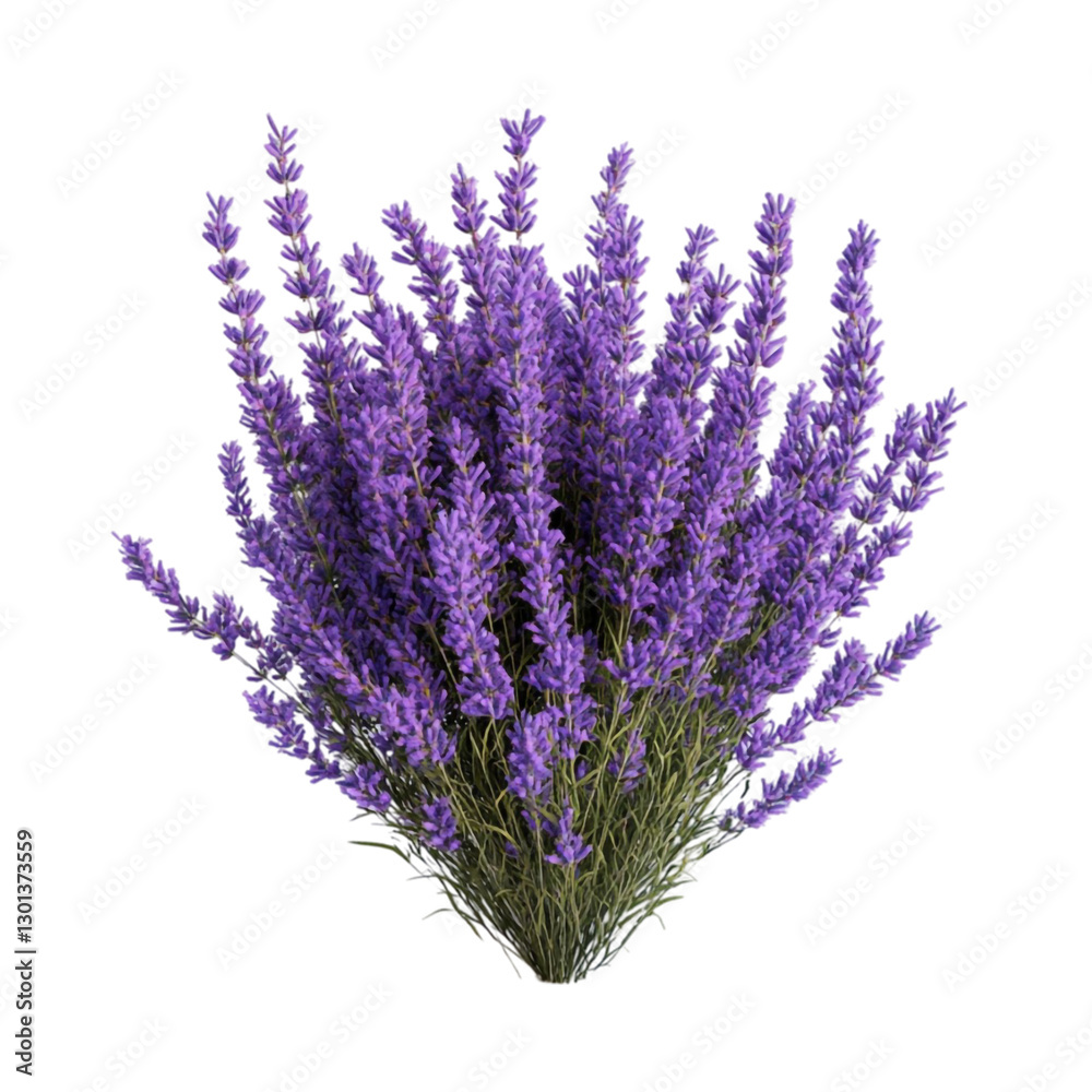 Fototapeta premium Vibrant Lavender Bouquet Peaceful Serenity Blossoms Delightful Fragrance