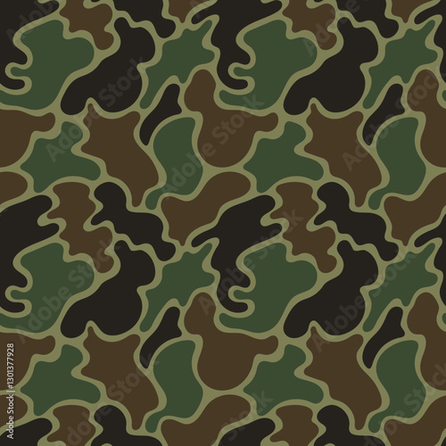 vector duck hunter camouflage design