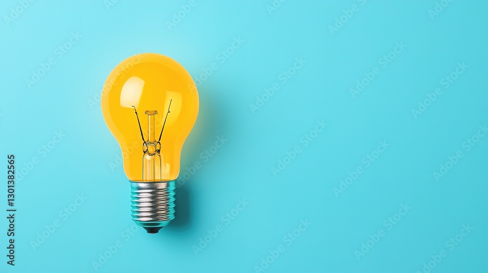 Innovative technology ideas creative concepts gigapixel scale bright yellow lightbulb modern office inspiration Innovative technology ideas creative concepts gigapixel scale bright yellow lightbulb modern office inspiration