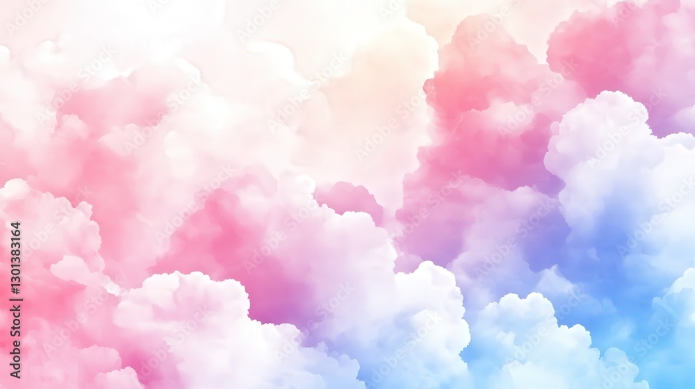 Colorful cloud scene Colorful cloud scene