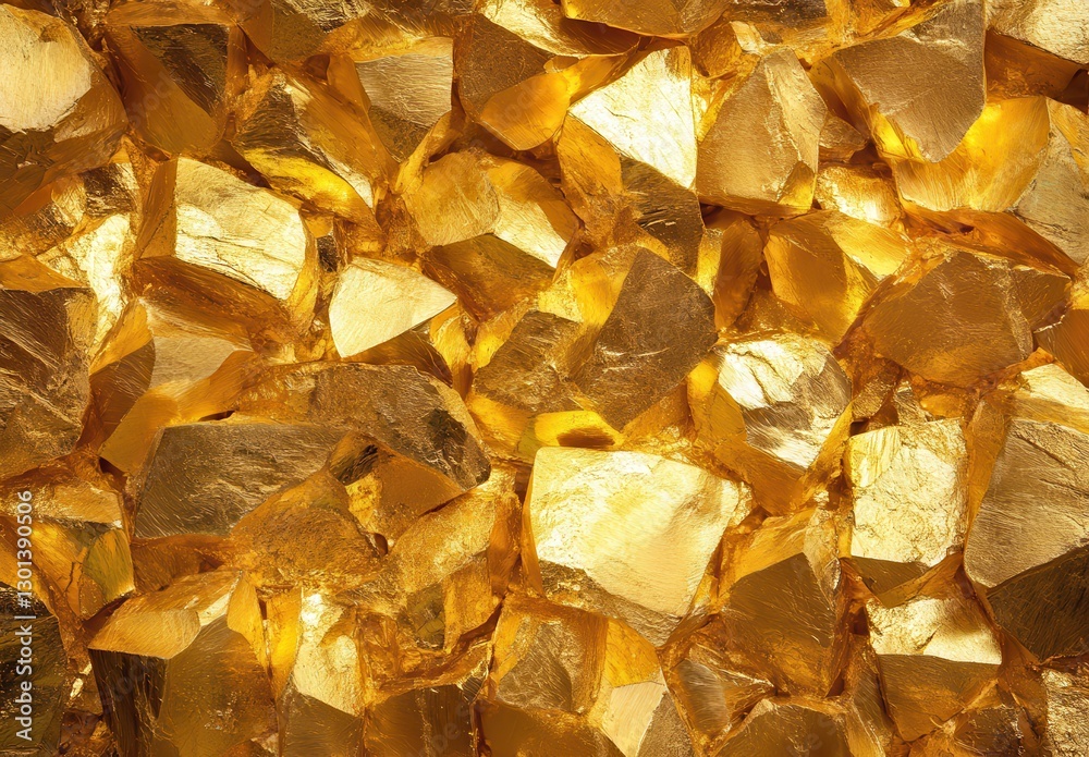 Close-Up View of Lustrous Golden Crystals Texture in Natural Light, Perfect for Backgrounds or Highlighting Wealth and Luxury Concepts in Visual Projects Close-Up View of Lustrous Golden Crystals Texture in Natural Light, Perfect for Backgrounds or Highlighting Wealth and Luxury Concepts in Visual Projects