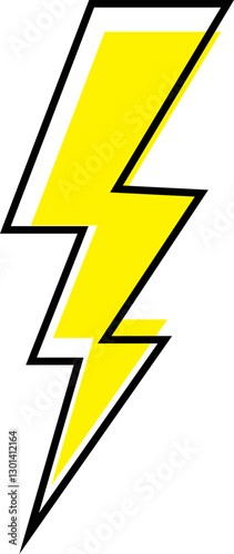 Free Download Flash lightning power icon. Energy and thunder electricity symbol concept. Thunder bolt flash vector isolated on transparent background, yellow flash lightning bolt icon. Vector illustration. - GFXLoad