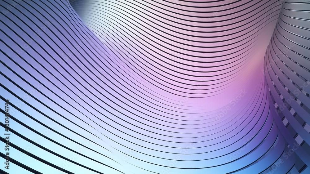 Elegant Smooth Wireframe Waves on Gradient Background Elegant Smooth Wireframe Waves on Gradient Background